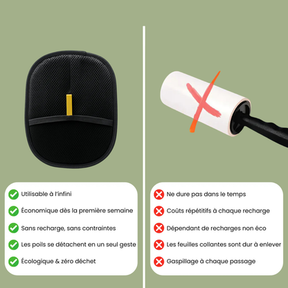 Gant Anti-Poils Réutilisable & Écologique